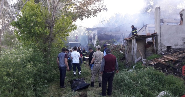 Tokat’ta yaşlı adam yangında hayatını kaybetti