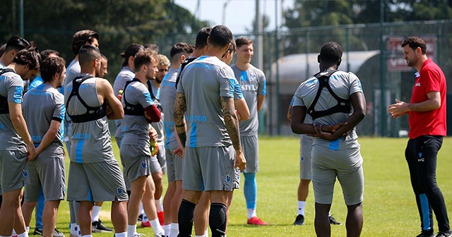 Trabzonspor, hazırlıklarını sürdürüyor