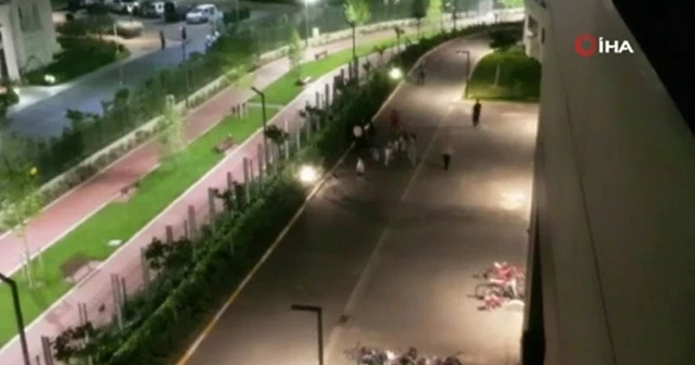 Vatandaşlar kısıtlamayı hiçe saydı, parkta yürüyüş yaptı