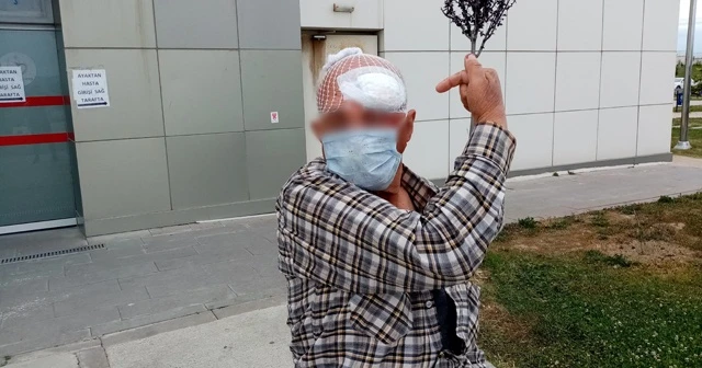 Yaşlı adam darp edildi