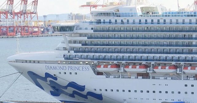 Yokohama&#039;da karantinada tutulan Diamond Princess gemisi Japonya’dan ayrıldı