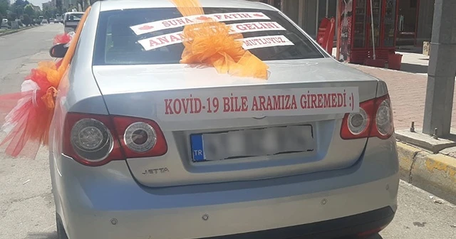 “Kovid-19 bile aramıza giremedi” yazısı şaşırttı
