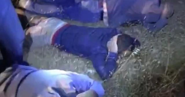 2 bin yıllık toplu aile mezarını tahrip eden şüpheliler suçüstü yakalandı