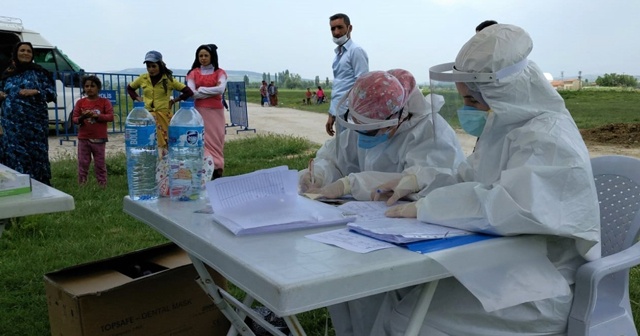 4 yaşındaki çocukta virüs çıkınca 200 nüfuslu çadır kent karantinaya alındı