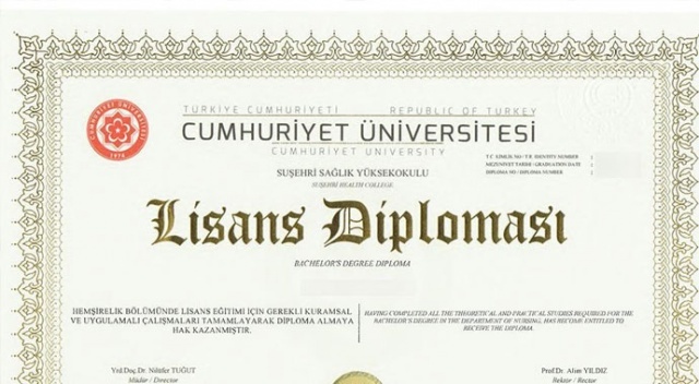 59 üniversitede  e-Diploma dönemi