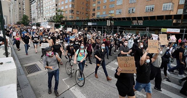 ABD&#039;de protestoların Kovid-19&#039;u yaymasından endişeleniliyor