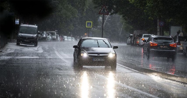 Ankara için sağanak uyarısı