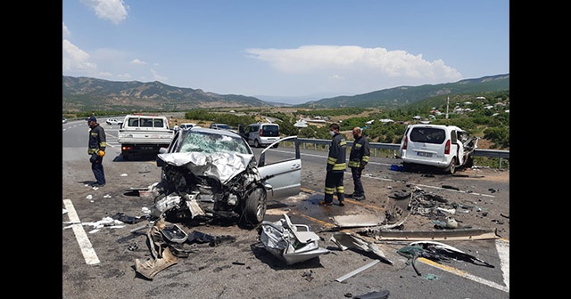 Bingöl’de trafik kazası: 5 yaralı