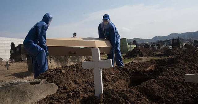 Brezilya, ABD&#039;den sonra Kovid-19 kaynaklı en çok ölümün görüldüğü ülke oldu