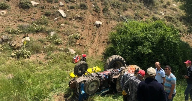 Burdur'da traktör kazası: 1 ölü