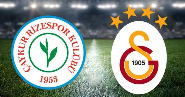 Çaykur Rizespor, Galatasaray'ı 2-0 yendi