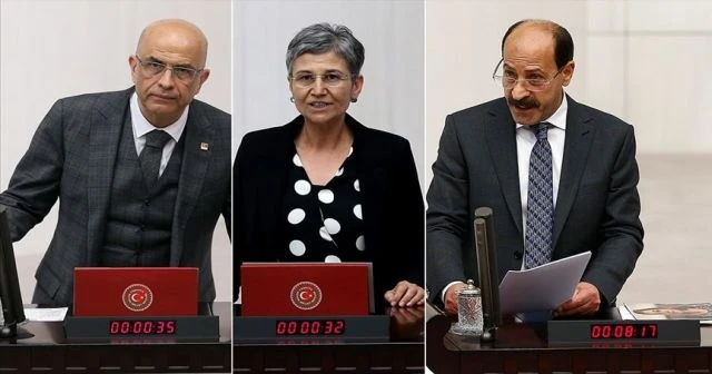 CHP&#039;li Enis Berberoğlu ile HDP&#039;li Leyla Güven ve Musa Farisoğulları&#039;nın milletvekilliği düşürüldü