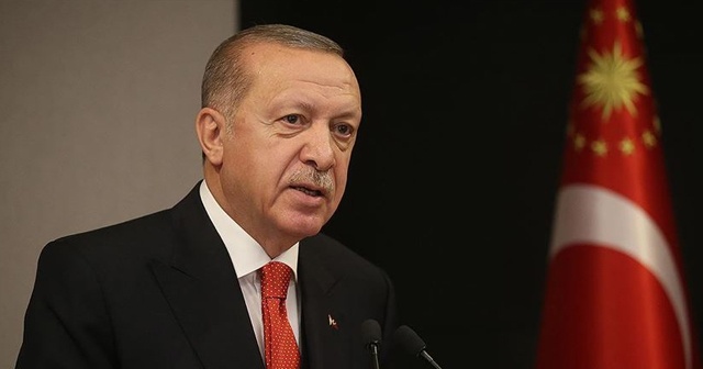 Cumhurbaşkanı Erdoğan&#039;dan şehit ailesine taziye