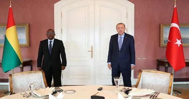 Cumhurbaşkanı Erdoğan, Gine Bissau Cumhurbaşkanı Embalo ile görüştü