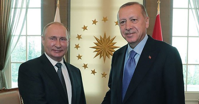 Cumhurbaşkanı Erdoğan, Rusya Devlet Başkanı Vladimir Putin ile telefonda görüştü