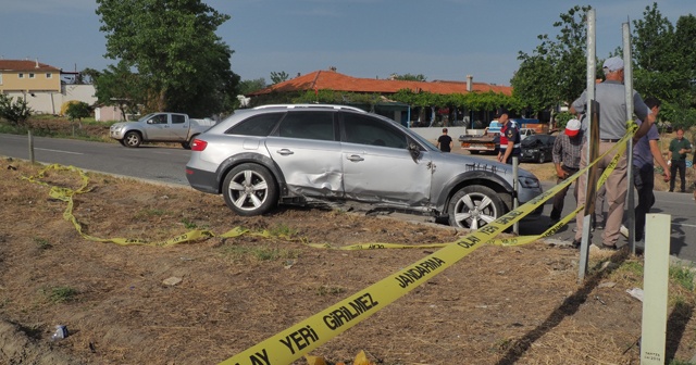 Edirne’de trafik kazası: 4 yaralı