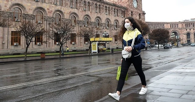 Ermenistan'da 'son 24 saatte en yüksek Kovid-19 vakası' tespit edildi