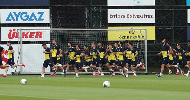 Fenerbahçe'de hazırlıklar sürdü