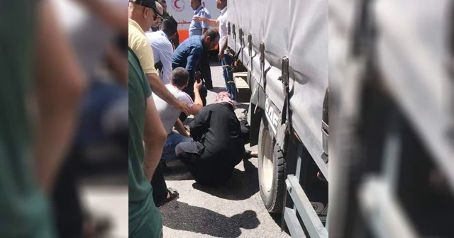 Filistin’de 72 yaşındaki kadını kamyon ezdi