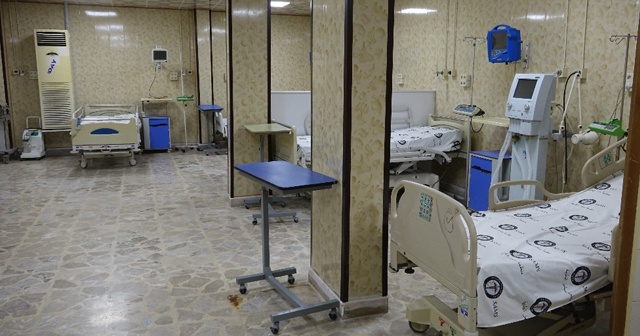 İdlib’de korona virüs hastaları için hastane açıldı