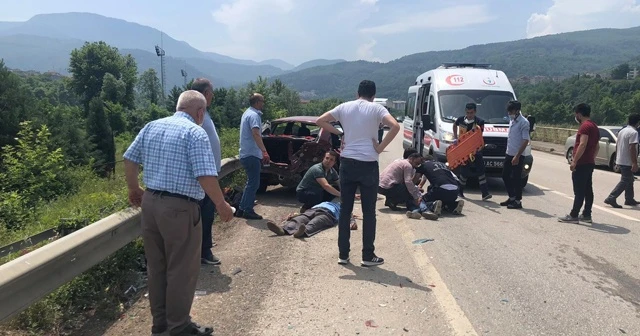 Kazada yaralanan yaşlı adam hastanede öldü