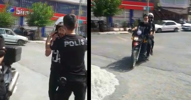 Kimliğini unutan öğrencinin imdadına polis yetişti