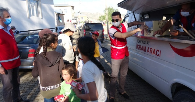 Kızılay deprem bölgesinde