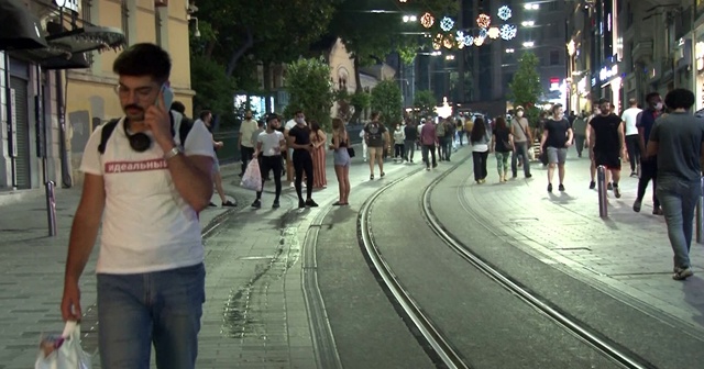 Maçka Parkı ve Taksim’de dikkat çeken yoğunluk