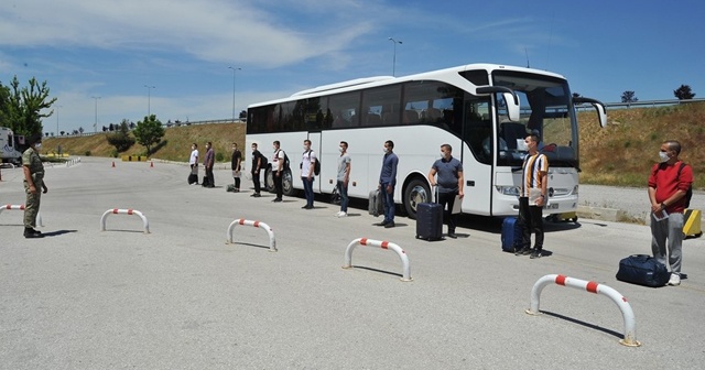 MSB: “Vatani görevini yapacak gençlerimizi güvenli şekilde birliklerine ulaştırıyoruz”