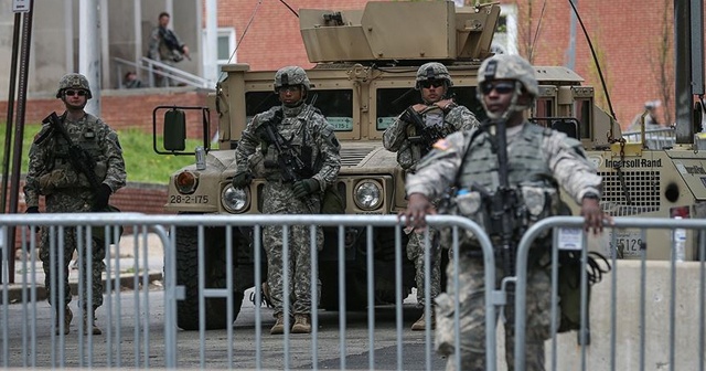Pentagon Washington yakınlarına konuşlandırdığı kuvvetleri geri çekiyor