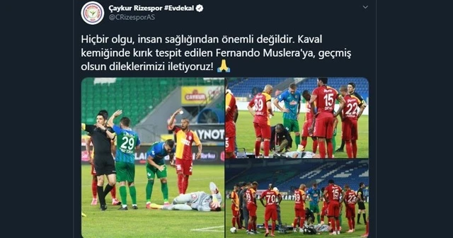 Rizespor'dan 'Muslera' paylaşımı