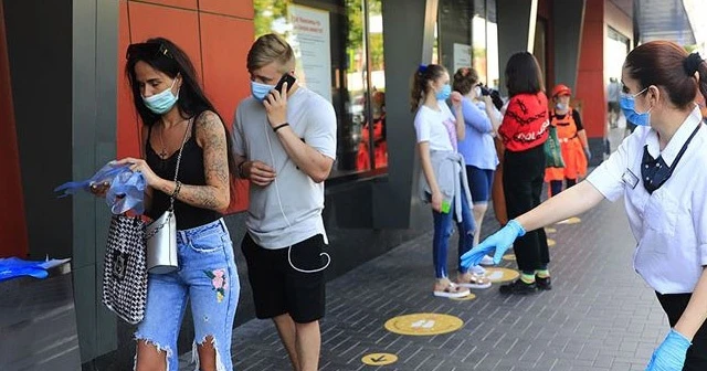 Rusya'da Kovid-19 vaka sayısı 627 bini geçti