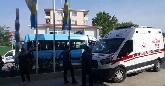 Sinop'ta korona testinden kaçan şahsı polis yakaladı