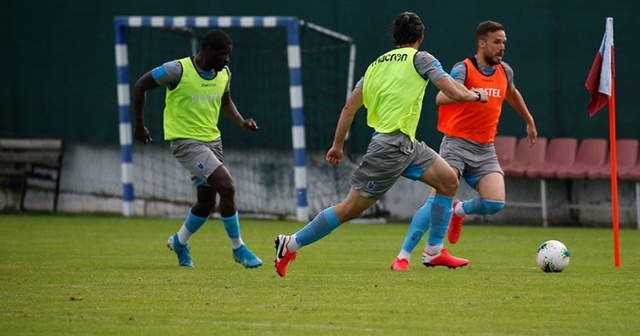 Trabzonspor, Göztepe maçı hazırlıklarını sürdürdü