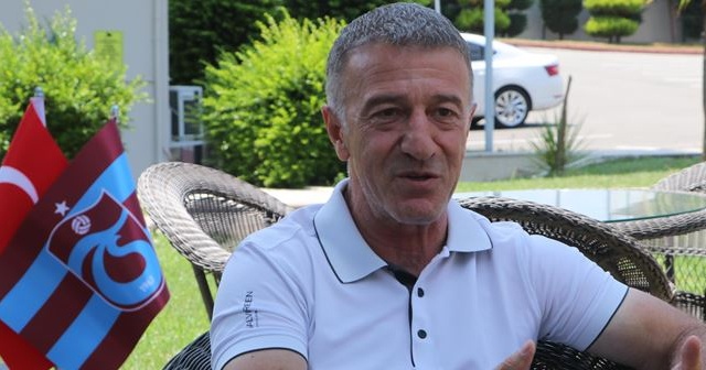 Trabzonspor Kulübü Başkanı Ahmet Ağaoğlu: Bizi provokasyonunun içine çekmeye çalışıyorlar