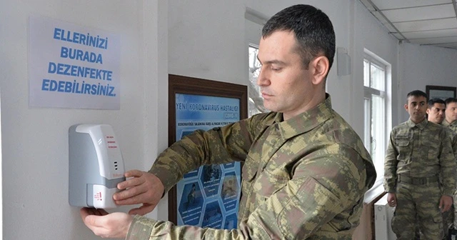 TSK'dan koronavirüs ile mücadelede göz dolduran başarı