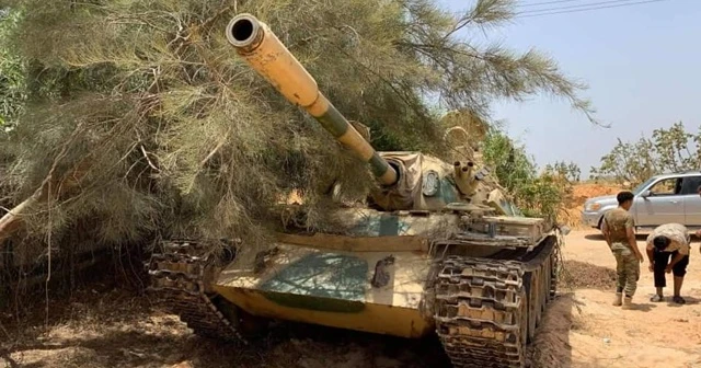 UMH güçleri Trablus'ta çok sayıda mühimmat ele geçirdi