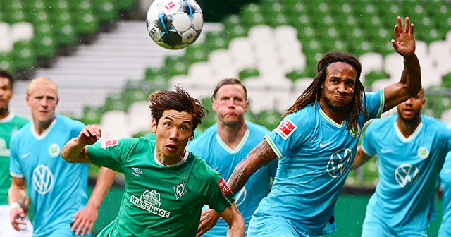 Wolfsburg, deplasmanda Werder Bremen&#039;i tek golle geçti