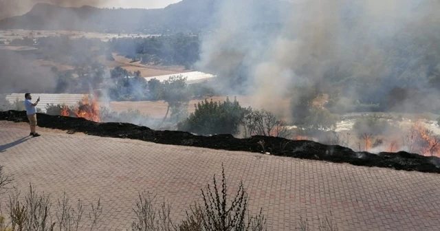 Xanthos Antik Kenti’ni tehdit eden yangın