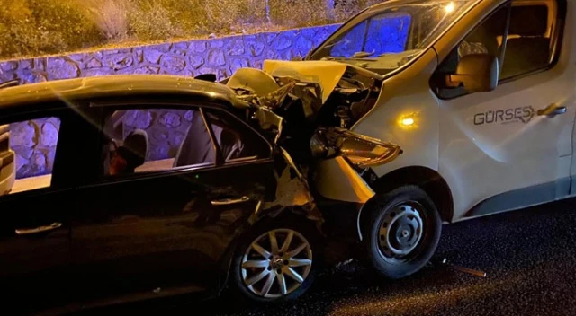 Yola çıkan koyun sürüsü kazaya neden oldu: 9 yaralı