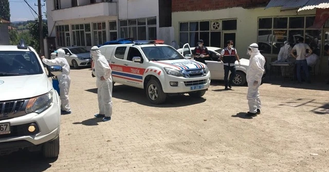 150 kişi yaşayan Süleler köyü karantinaya alındı