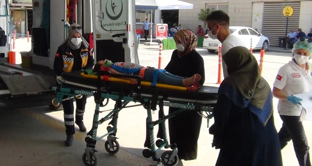 2. kattan düşen çocuğun burnu bile kanamadı