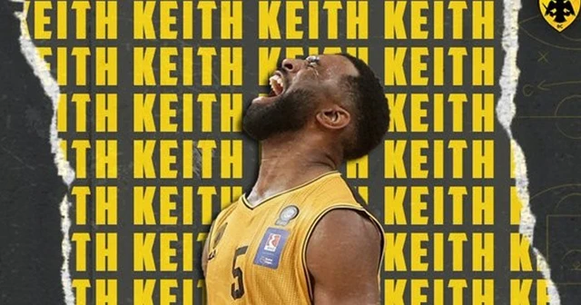 AEK, Keith Langford'ın sözleşmesini uzattı