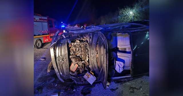 Alkollü sürücünün kullandığı kamyonet yan yattı; 1 ölü, 5 yaralı