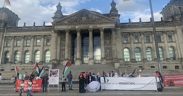 Almanya&#039;da İsrail&#039;in &quot;ilhak&quot; planı protesto edildi