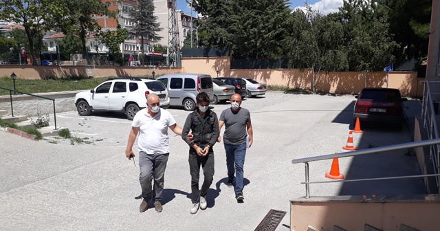 Amasya&#039;da motosiklet çaldı, Tokat&#039;ta yakalandı