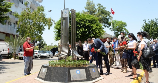 Antalya’da helikopter şehitleri anıldı