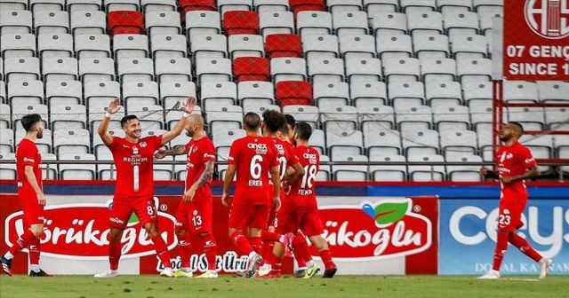 Antalyaspor sahasında galip