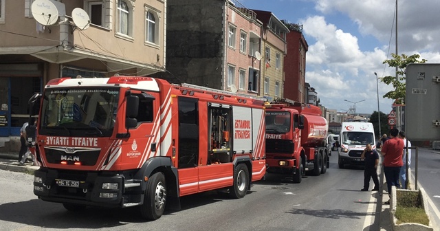 Arnavutköy&#039;de iş yerinde patlama: 3 yaralı