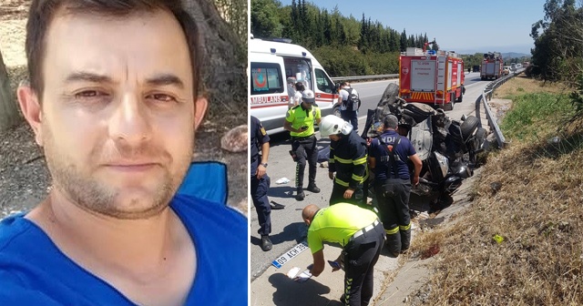 Aydın&#039;da trafik kazası: 1 ölü, 2 yaralı